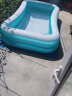 INTEX 58484充气家庭户外游泳池 儿童玩具水池长方形海洋球池戏水池 晒单实拍图