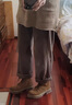 铂呐苓马丁靴女短靴棕色2025春季新款复古工装西部英伦风厚底增高牛仔靴 马丁靴女【7孔棕拉链款】 38 实拍图