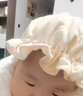 贝娜茜婴儿帽子秋冬季春秋薄款男宝宝6-12个月女可爱新生儿胎帽套头帽冬 1321-小乖乖-米色  仅帽子 0-15个月 38-46CM 实拍图