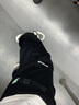歌朴伟工装裤子男士春秋冬夏季宽松日美系高街青年大码束脚运动休闲长裤 黑色 XL(建议115-145斤) 实拍图