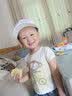 迪士尼儿童帽子男童太阳帽女童网眼帽夏季宝宝遮阳帽小孩鸭舌帽 SM60463 白色 50cm(建议年龄3岁) 实拍图