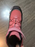 Skechers斯凯奇儿童绒绒靴雪地靴保暖男童棉鞋防寒加绒高帮女童靴660092L 女童/粉红色/灰色/PKGY 35 实拍图