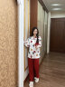 爱六甲月子服春秋纯棉秋冬产后可哺乳孕妇睡衣哺乳夏季薄款产妇家居服 A1036-1（夏薄款 适合25-35℃） L（适合135斤以内） 实拍图