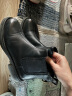 Walker Shop奥卡索切尔西靴秋冬时尚英伦风羊皮短靴软底潮E135366 黑色 36  晒单实拍图