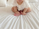贝瑞加（Babyprints）婴儿连体衣2件夏季短袖婴儿衣服新生儿纯棉哈衣轻薄爬服 白蓝73 晒单实拍图