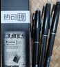 晨光 可擦中性笔0.5mm热可擦中性笔芯签字水笔可察水性小学生用黑笔蓝黑色晶蓝色可檫摩擦魔摩磨易檫易 黑色笔芯 20支装 实拍图