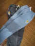 浩术牛仔裤男春秋款宽松工装大码百搭潮流九分休闲长裤子男 D903浅蓝+灰色【两条装】 M【100-105斤】 实拍图