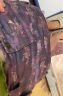 妖精的口袋满印工装半身裙女2024春季新款短裙高腰a字裙显瘦气质 热烈运动紫 S 晒单实拍图