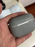 Masentek 苹果耳机保护套 适用于airpods pro蓝牙耳机 苹果充电仓盒硅胶套软套保护壳配件3三2二代 超薄 灰色 实拍图