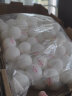双鱼乒乓球无星训练用球发球机俱乐部多球 展翅V40+兵乓球 白色100个装 实拍图