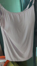 芬也孕妇哺乳吊带背心免穿内衣母乳喂奶上衣防走光可外穿夏季春秋内搭 蓝色 【优可丝抑菌 冰奶皮】 XL 【适合：110斤-135斤】 实拍图