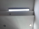 FLKL铝方通吊顶专用灯led条形超亮长条办公室灯现代简约格栅灯具吸顶 方通款120*10cm（黑边）48W 实拍图
