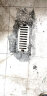 澳友（U-RAY） 304不锈钢长方形地漏加长条型卫生间防臭器淋浴房大排量工程阳台 黑色-10X20cm中排-铜直排芯 实拍图