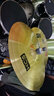 TAMA/雅马哈架子鼓通用镲片进口麦尔/沙滨B8X/SBR镲片/HCS镲片SABIAN 镲架+德国麦尔HCS 18寸镲片 实拍图