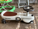 乐卡（Lecoco）扭扭车1-3-6岁儿童车防侧翻溜溜车宝宝摇摇车声光款 费格丝绒摩卡 晒单实拍图