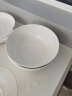 瓷秀源7英寸泡面碗陶瓷碗家用韩式骨瓷碗米饭碗大汤碗大碗创意餐具套装 7英寸反口面碗（宽18cm，高7cm） 晒单实拍图