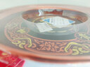 吉祥缘 供果盘供盘合金莲花贡盘家用招财佛字供佛关公祖先水果碟宗教用 进宝款（8英寸直径20厘米） 实拍图