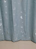 阿黎遮光窗帘小鹿款成品可爱卡通动物飘窗短帘1米5宽×2.0米高 单片装 实拍图