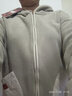 初语双面绒复古休闲外套女2024秋冬新款撞色减龄保暖宽松连帽开衫 奶咖色 L 实拍图