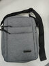 畅印 男士单肩包牛津布斜挎包.新款挂包休闲商务小背包韩版潮多功能运动跨包 灰色 实拍图