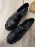 GEOX杰欧适女鞋时尚日常简约舒适一脚蹬乐福鞋D36HRA 黑色C9999 37 晒单实拍图
