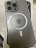 蓝轩【自带镜头膜】苹果15promax手机壳iphone15透明磁吸充电全包防摔plus简约硅胶软壳 15promax【钛金灰】强磁吸附+永不发黄+膜 实拍图