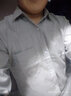 奈加图夏季薄款牛仔衬衫男长袖韩版潮流帅气百搭休闲衬衣男士春装衬衫 961灰色+961浅蓝 2XL 140-155斤 实拍图