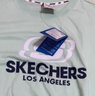 斯凯奇（Skechers）夏季情侣款T恤女男百搭上衣撞色宽松运动短袖 实拍图
