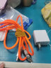 Kinzemo/金吉玛安卓充电型号LG120W超级快充机客闪充180度旋转弯头充电线数据线适用华为小米vivo红米oppo带灯线 套装（橙色）LG-快充头+弯头线 2米 实拍图