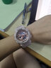卡西欧（CASIO） 女表G-SHOCK GIRLS防震运动樱花粉石英表日韩表女士腕表送女友 BA-110XCP-4A裸粉玫瑰金 实拍图