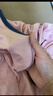 上宝麦夏款儿童连体睡衣兰精莫代尔薄款长袖男女童家居服 浆果粉 120码 实拍图