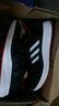 阿迪达斯（adidas）男鞋子2025秋冬季新款网面透气跑步鞋耐磨休闲鞋软底缓震运动鞋  黑色/白 网面透气 建议拍大半码 40 (245mm) 实拍图