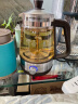 容声（RONGSHENG）煮茶器烧水壶全自动蒸汽煮茶壶泡茶壶玻璃电水壶智能蒸茶器蒸茶壶养生花茶壶 1L-咖啡色-带单滤网 晒单实拍图