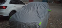 北京现代伊兰特车衣车罩冬季保暖加厚防冻防晒防雨专用车套罩衣 银灰牛津加厚款 伊兰特 实拍图