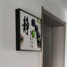 柳莺花燕免打孔电表箱装饰画现代简约客厅餐厅挂画电闸箱配电箱遮挡壁画 禅意静心 50X40遮挡40X30 液压款 实拍图
