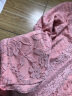 PHJ加绒加厚蕾丝打底衫女 秋冬季新款修身显瘦蕾丝衫中年女士减龄保暖长袖上衣女 GH2360 粉色-加绒 L 实拍图