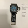 史尼嘉（sniica） 太阳之子手表全自动镂空机械表防水钢带腕表欧美潮流时尚大表盘手表男 达芬奇8026M-暗夜蓝光 实拍图