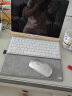 Dear Mean 所有台式电脑笔记本通用无线鼠标可充电适用蓝牙滑鼠便携办公鼠标笔记本台式电脑通用 无线鼠标(充电-按键轻声)-无边苹果银 官方标配 晒单实拍图