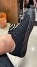 飞跃（Feiyue）基础款全黑帆布鞋子男鞋女鞋纯色硫化鞋透气小黑鞋百搭休闲运动鞋 黑色 42 实拍图