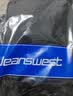 真维斯（Jeanswest）冰丝速干短袖t恤男夏季简约百搭宽松凉感T男士透气吸汗运动半袖衫 黑色 蓝色热情_K 2XL 【凉感吸汗】 实拍图