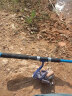 威吉（WEIJI） 威吉海竿套装钓鱼竿抛竿甩竿远投竿海杆渔具渔轮全套钓竿鱼杆 2.4米裸竿（只有鱼竿） 实拍图