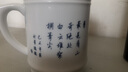 九楼阁 景德镇大容量陶瓷茶杯男办公带盖釉中彩青花瓷白瓷水杯超大号 山水情缘小号 不带礼盒包装 实拍图