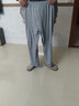 南极人纯棉睡衣男秋冬季长袖长裤休闲宽松开衫可外穿男士全棉家居服套装 浅灰 XL /120-140斤左右 实拍图
