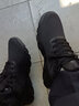 安踏男鞋运动鞋男秋冬季男士软底网面跑步鞋休闲鞋皮面保暖防水鞋子男 (秋冬季新款保暖纯黑皮面)黑色 40.5 （7.5码） 实拍图