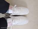特步女鞋板鞋秋季运动鞋小白鞋子女运动休闲鞋学生潮鞋滑板鞋女单鞋 白色 40 实拍图
