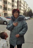 鸭鸭（YAYA）中老年羽绒服女冬季新款妈妈装保暖时尚休闲狐狸大毛领加厚外套XD 灰绿色 XL 170 实拍图
