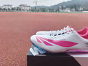 田径精英天赐之翼：宙斯 自有品牌男女专业短跑比赛钉鞋全掌Pebax钉鞋 极光粉/电镀 44尺码偏小 实拍图