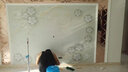 仟梵（qianfan） 墙衣壁纸欧式客厅电视墙背景墙卧室墙纸现代简约壁布影视墙布 无缝高亮真丝布 实拍图