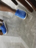 鲨鹈鹕洞洞鞋男士大码拖鞋防滑室外迪特沙滩鞋女透气包头休闲凉鞋男 迪特海蓝白色 47 实拍图