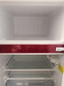 惠康（HICON)冰箱小型家用单人宿舍冷藏冷冻双开门电冰箱二人租房小冰柜彩色复古小冰箱BCD-108 经典红 BCD-108 实拍图